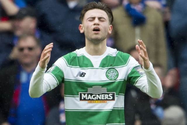 Patrick Roberts could miss out on the Scottish Cup final if Celtic make it there. Picture: Ian Rutherford