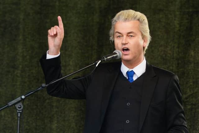 Geert Wilders vowed to win the next election. Picture: AFP/Getty Images