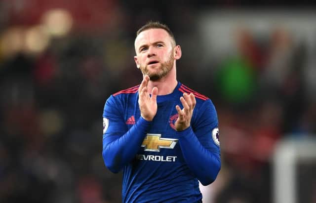 Wayne Rooney says after growing up in the world of football he knows there can be a stigma  behind young men showing emotions. Picture: Getty Images