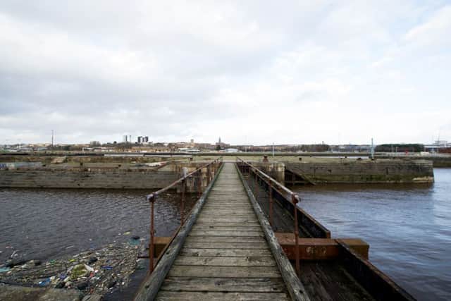 The site comprises three dry docks and associated piers and was in regular use until the late 1980s. Picture: John Devlin/TSPL