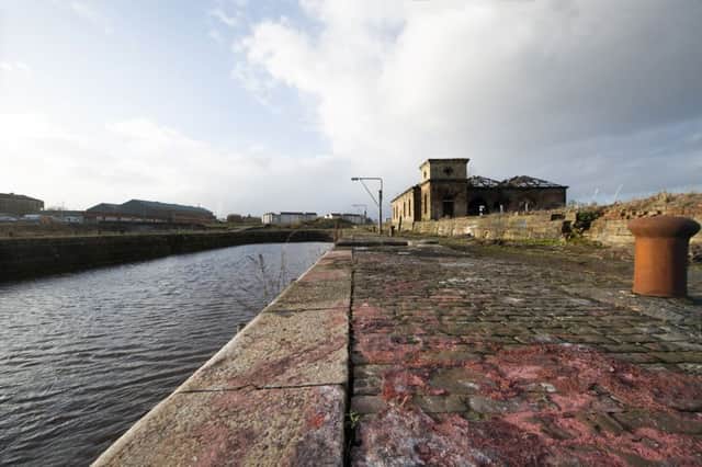 Govan Graving Docks were abandoned in 1988. Housing is now planned for the Grade A-listed complex. Picture: John Devlin/TSPL