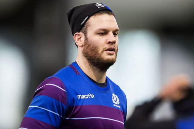 Duncan Taylor suffered a hamstring injury playing for Saracens