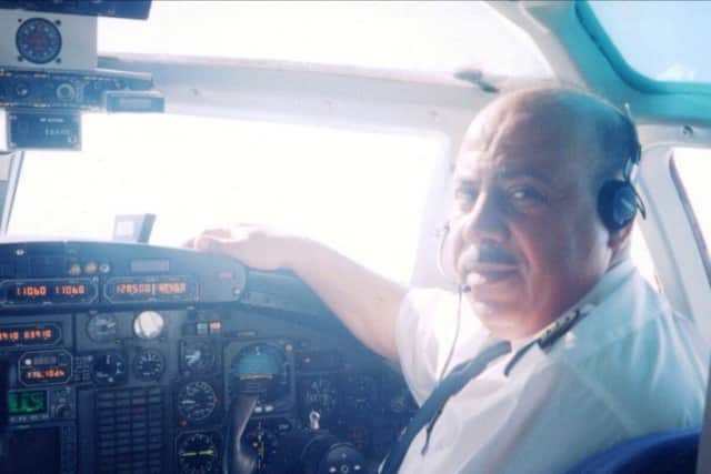 Pilot Mazen Salim Alqasim, who died along with three members of Osama bin Laden's family when the private jet he was flying crashed. Picture: Hampshire Police/PA