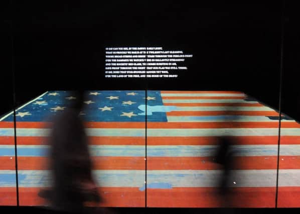 The Museum of American History in Washington features the 200-year-old flag that inspired Francis Scott Key to write the US national anthem. Picture Tim Sloan/AFP/Getty Images