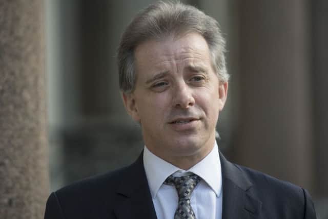Christopher Steele, the former MI6 agent who set-up Orbis Business Intelligence and compiled a dossier on Donald Trump, has spoken to the media for the first time. Victoria Jones/PA Wire