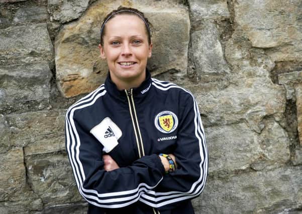 Scotland's Joelle Murray and her team-mates faces Wales in their final game at the Cyprus Cup. Picture: Bill Murray/SNS