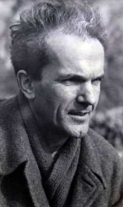 Neil Gunn, author of The Silver Darlings. Picture Jane Barlow