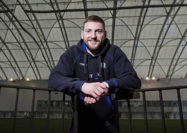 Scotland's Finn Russell is not the senior half-back in Vern Cotter's side. Picture: Gary Hutchison/SNS