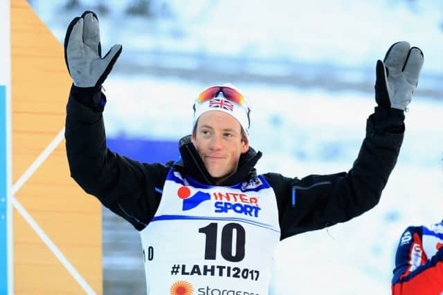 Andrew Musgrave of Great Britain stunned the Norwegians by finishing fourth in the Men's Cross Country Mass Start in Lahti, Finland. Picture: Richard Heathcote/Getty Images