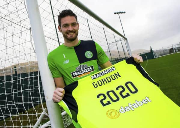 Celtic goalkeeper Craig Gordon has signed a new deal until 2020 and hopes for another one after that. Picture: Craig Williamson/SNS