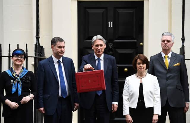 Chancellor Philip Hammond prepares to present his budget to the Commons. Picture: PA