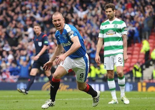 Kenny Miller is out of contract at the end of the season. Picture: John Devlin