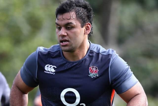 Billy Vunipola will start on the bench against Scotland. Picture: David Rogers/Getty Images