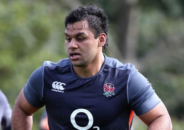 Billy Vunipola will start on the bench against Scotland. Picture: David Rogers/Getty Images