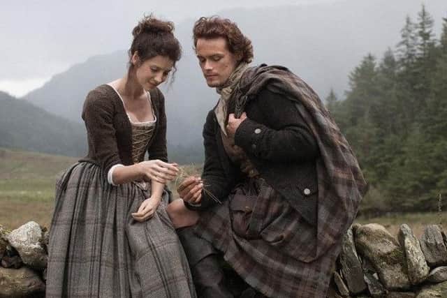 Sam Heughan has become a household name since appearing in Outlander. Picture: Sony Pictures Television