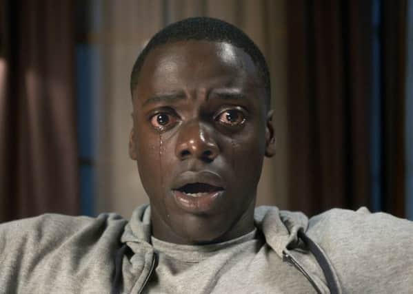 Daniel Kaluuya as Chris Washington in the compelling horror film Get Out