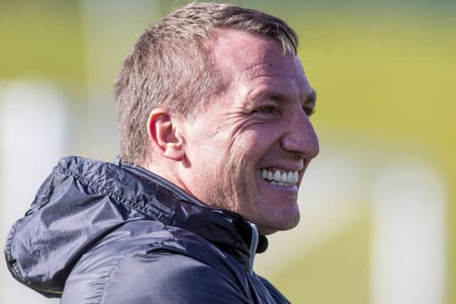 Celtic manager Brendan Rodgers is relishing Sunday's Old Firm encounter. Picture: SNS
