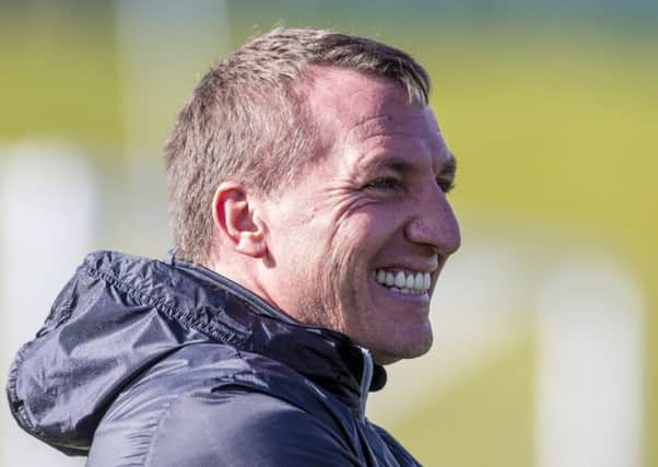 Celtic manager Brendan Rodgers is relishing Sunday's Old Firm encounter. Picture: SNS