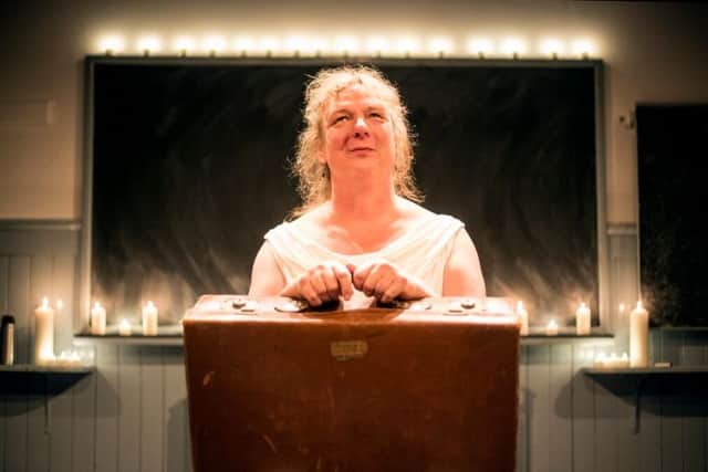 Jo Clifford, who was named one of the Saltire Societys Outstanding Women of Scotland 2017, in a performance of The Gospel According To Jesus, Queen Of Heaven.