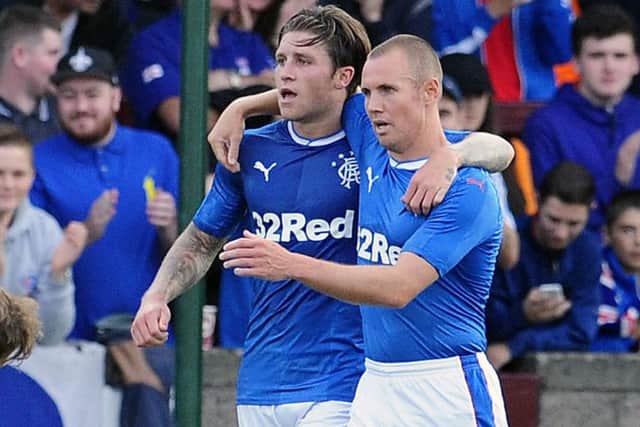 Josh Windass, left, has defended his actions. Picture: Michael Gillen