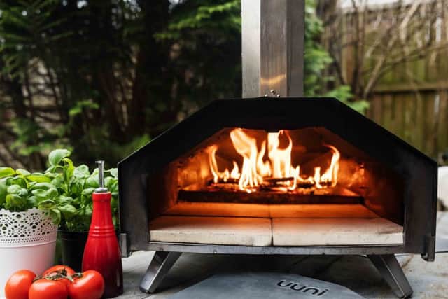 The Uuni Pro can cook a pizza in less than two minutes. Picture: Rikard Osterlund