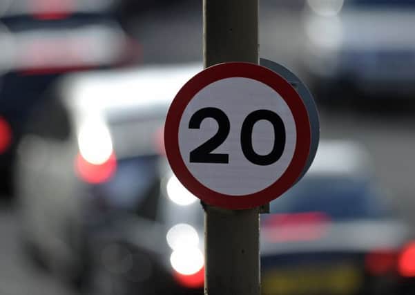 New 20mph zones have provoked some negative reaction. Picture: Neil Hanna