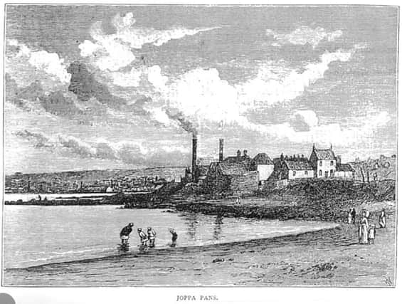 Joppa salt works and pans as depicted in Grant's Old Edinburgh. PIC: Contributed.