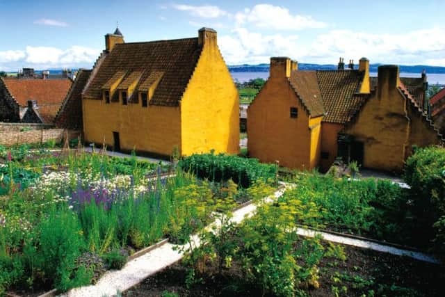 Culross Palace, overlooking the Firth of Forth, home of salt pioneer and coal mine owner Sir George Bruce. PIC: TSPL.