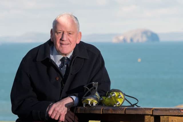Scotland legend and Calcutta Cup-winning captain Peter 'PC' Brown near his home in Dunbar. Picture: Ian Georgeson