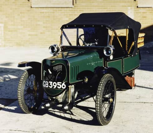 The Morgan car bought by Finlay Paterson of Berneray in 1933. PIC: NMS.