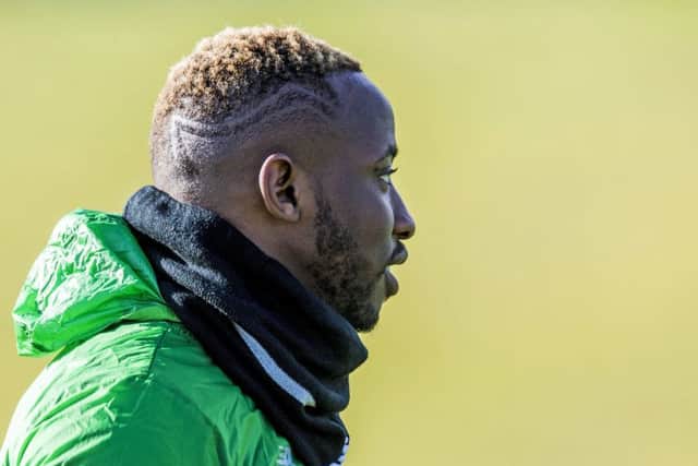 Moussa Dembele will be watched by no fewer than five clubs during tomorrow's Old Firm clash. Picture: SNS Group