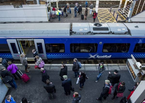 ScotRail reliability improved for the fifth consecutive month. Picture: Ian Georgeson