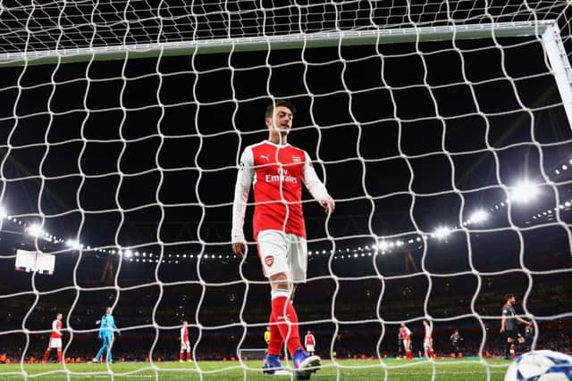 Arsenal's Champions League defeat by Bayern Munich was a disillusioning result for English football. Picture: Clive Mason/Getty Images