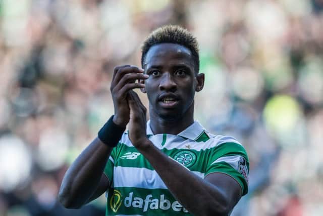 Liverpool are reported to be sending scouts to watch Moussa Dembele during today's match against Rangers. Picture: John Devlin.