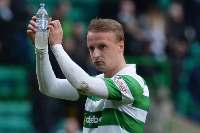 Leigh Griffiths insisted Celtic should have had a penalty. Picture: Getty.