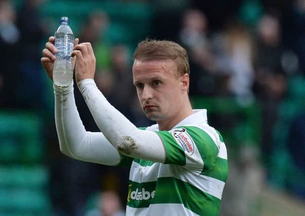 Leigh Griffiths insisted Celtic should have had a penalty. Picture: Getty.