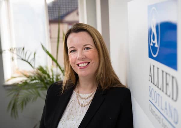 Catherine Clarke becomes the first female director at Allied Surveyors Scotland. Picture: Contributed