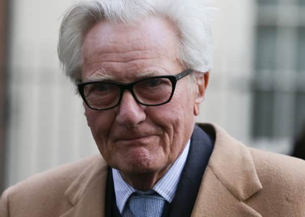 Former British Conservative Party cabinet minister Michael Heseltine. Picture: / AFP PHOTO / Daniel LEAL-OLIVAS