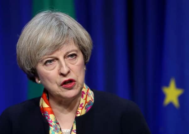 Prime Minister Theresa May. Picture: PA