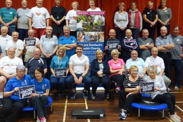 CHSS Support Group, Killie Heartmates supporting the campaign to back rehabilitation