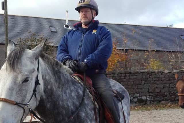 Veteran George Brown from Glenrothes, Fife, has back injuries and mental health issues following 15 years service in the UK and Europe with the Military Police. Picture: Contributed