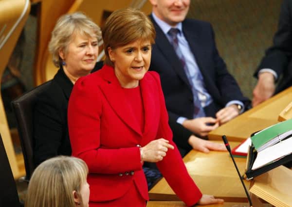 First Minister Nicola Sturgeon said the Scottish people must be given a choice.