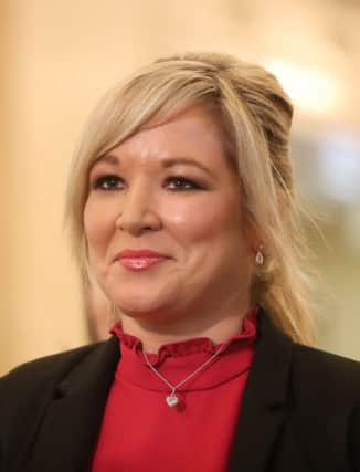 Sinn Fein's leader at Stormont, Michelle O'Neill. Picture: PA