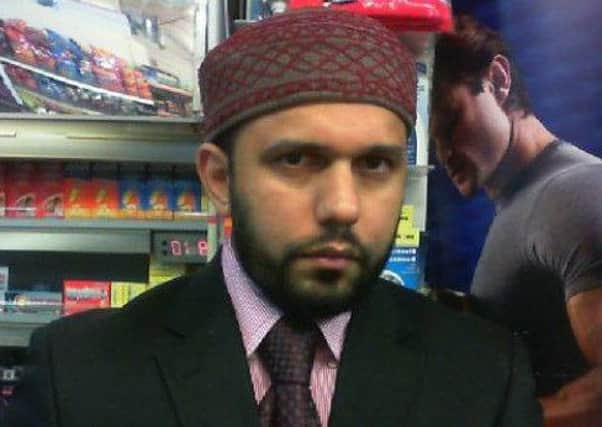 Asad Shah who was stabbed to death outside his Glasgow newsagents only hours after posting a Happy Easter message on social media. Picture: Handout