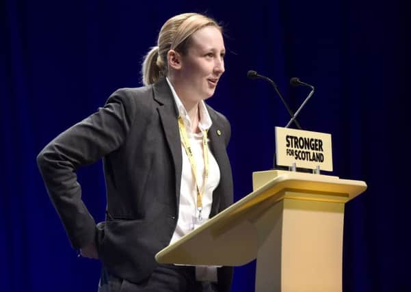 Mhairi Black is the UK's youngest sevring MP. Picture: Jane Barlow