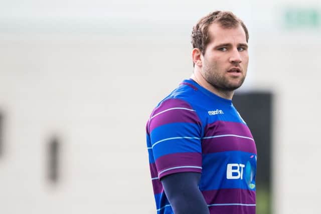 Hooker Fraser Brown will be free to face Italy in Scotland's final Six Nations match of 2017. Picture: Ross Parker/SNS