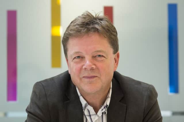 FarrPoint, led by CEO Andrew Muir, will advise Glasgow council on networking needs for the European Championships. Picture: Alex Hewitt