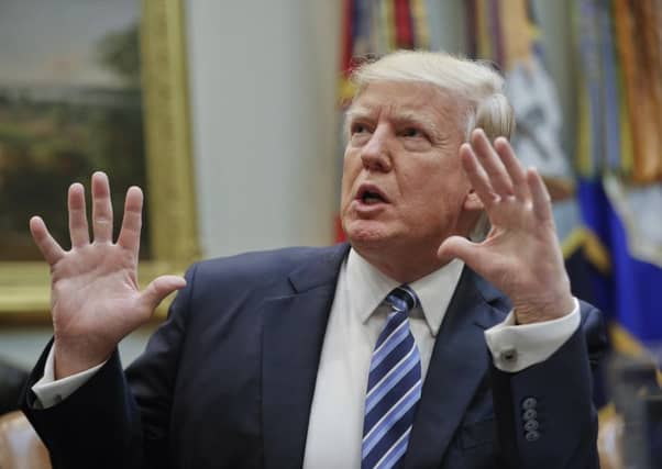 President Donald Trump's taxes were leaked to a TV channel (AP Photo/Pablo Martinez Monsivais)