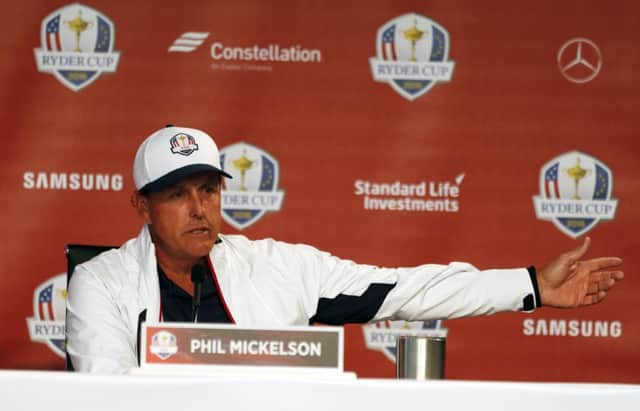 Phil Mickelson was named in opening remarks in a case in Manhattan against a Las Vegas gambler. Picture: Brian Spurlock
