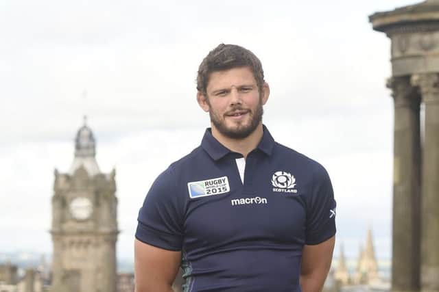 Ross Ford will start at hooker for Scotland against Italy. Picture: Greg Macvean